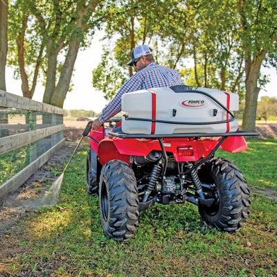 Fimco Deluxe Manifold Spot Sprayer | Tank Capacity 25 Gallons | Output 2.4 Gallons Per Minute | For ATVs