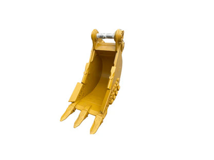Bedrock Attachments Heavy-Duty Bucket & Adjuster GP | Model EB324CBHD | Width 24-Inch | Capacity 0.52 CU M | Machine Size 24-30 Tons | For Excavators