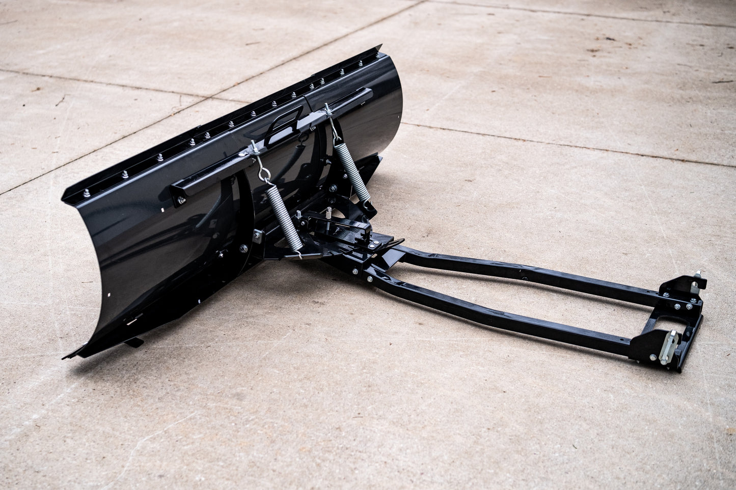 HitchDoc Outdoor | Snow Plow System | Adjustable Blade 66" To 72" | Horsepower Range 25 to 60 HP | For UTVs