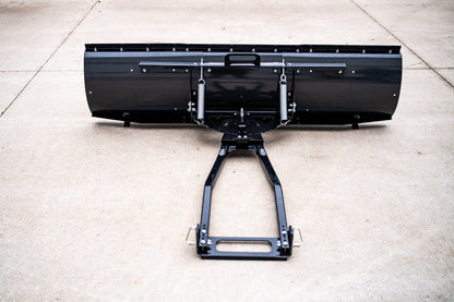 HitchDoc Outdoor | Universal ATV Snow Plow System | Adjustable 50" To 60" Blade | Horsepower Range 20 To 45 HP | For ATVs