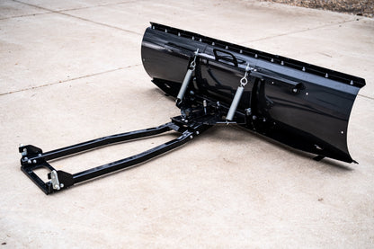HitchDoc Outdoor | Universal ATV Snow Plow System | Adjustable 50" To 60" Blade | Horsepower Range 20 To 45 HP | For ATVs