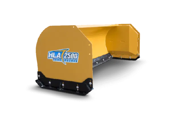 HLA Attachments 2500 Series Snow Pusher Less Frame/Mount | Width 72", 84" & 96" inches | Horsepower 30-50 HP | For Tractors