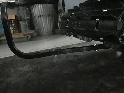 Black Widow Black Ice Snowmobile Dolly | Model SNO-DOLLY | Width 46.25" | 1,500 lb Capacity | Folds to 83.25" x 20.325" x 10" | For Snowmobile