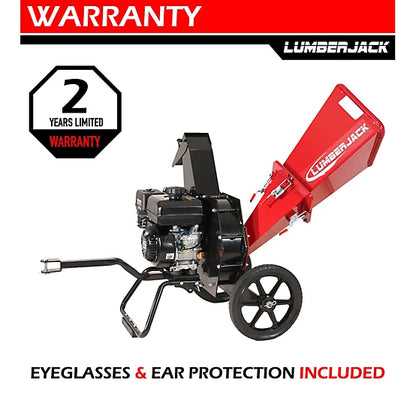 Lumber Jack 3" Chipper Shredder | Model YTL-171-664 | Width 46.2" | Engine 6.5 HP