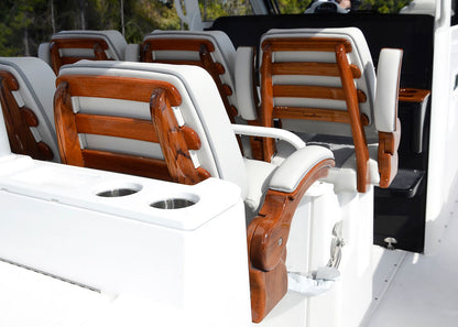 Release Marine Bench Helm Seating | 316 Stainless Steel