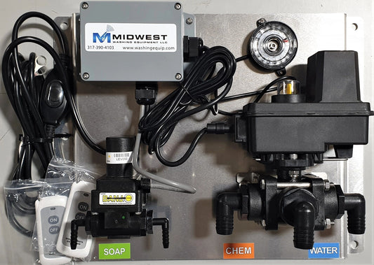 MWE Remote Rinse Module | Battery Power 12-Volts | For Proportioning Systems