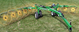 Ogden Metalworks Hay Rake V Rake | Model RCR series | Wheel Rake 8-12 | Width 55″–60" | Required Horsepower 25-60HP | For Tractor