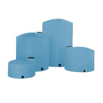 Norwesco 8400 Gallon Plastic Vertical Liquid Storage Tank in Blue