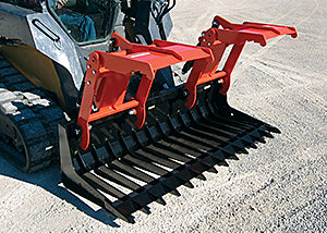 Worksaver Grapple Root AG Tractor 51-100 HP Skid Steer Mount For Tractor