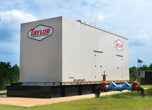 Taylor Power System Standby-Diesel Generators | Model TD-1250 | Horsepower 1814 HP | Power Output 1250kW (1563kVA) | Open & Enclosed Unit