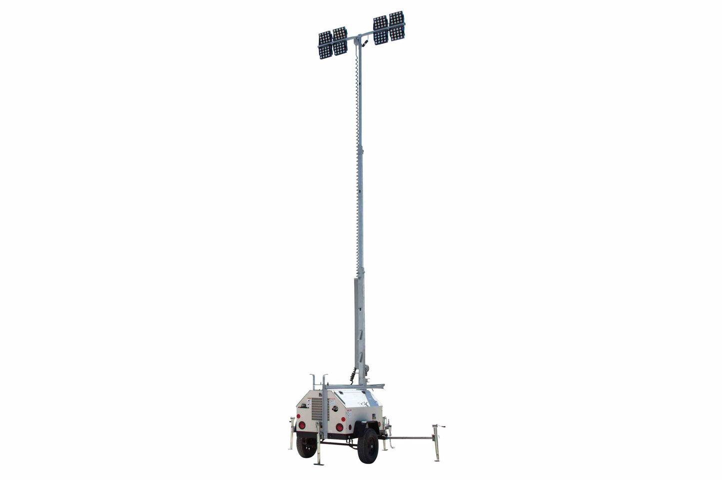 Larson Electronics 20kW Diesel Generator - 30' Telescoping Tower - (8) LED Lamps - 60 Gal Fuel Cell