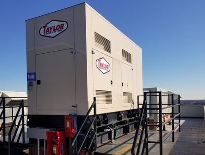 Taylor Power System Standby-NG/LP Generator | Model TG-450 | Horsepower 472-684 HP | Power Output 450kW (573kVA) | Open & Enclosed Unit