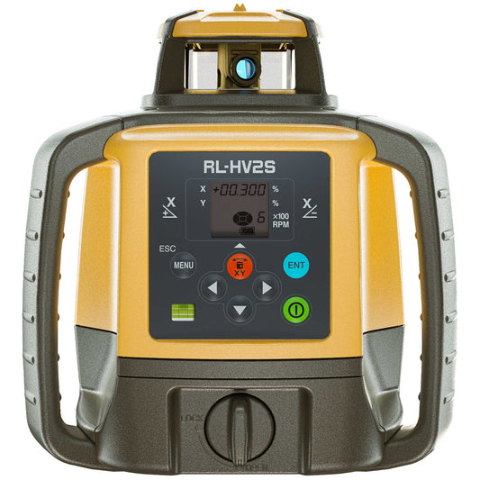 Topcon® RL-HV2S Dual-Slope Laser Level with Rechargeable Ni-MH Battery