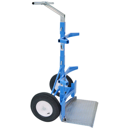 LogRite | BTS Hauler | 2-in-1 Hand Truck and Brush Cart