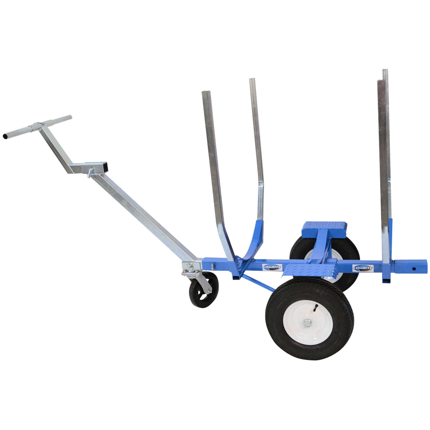 LogRite | BTS Hauler | 2-in-1 Hand Truck and Brush Cart