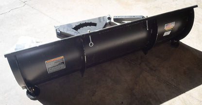 Swisher Rolled Plow Blade | Model 2850-B | 62" Width | Heavy-Duty, Adjustable Snow and Dirt Blade | Horsepower 15 To 20 HP | For UTVs & ATVs