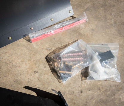 Swisher Rolled Plow Blade | Model 2850-B | 62" Width | Heavy-Duty, Adjustable Snow and Dirt Blade | Horsepower 15 To 20 HP | For UTVs & ATVs