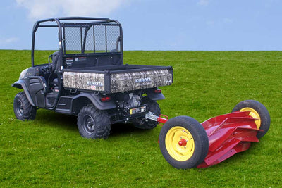 I&J Roller Crimpers | 4' Flip-over Cover Crop Rollers | Model 904T | Pull Type | 16 HP | For ATV, UTV & Tractors