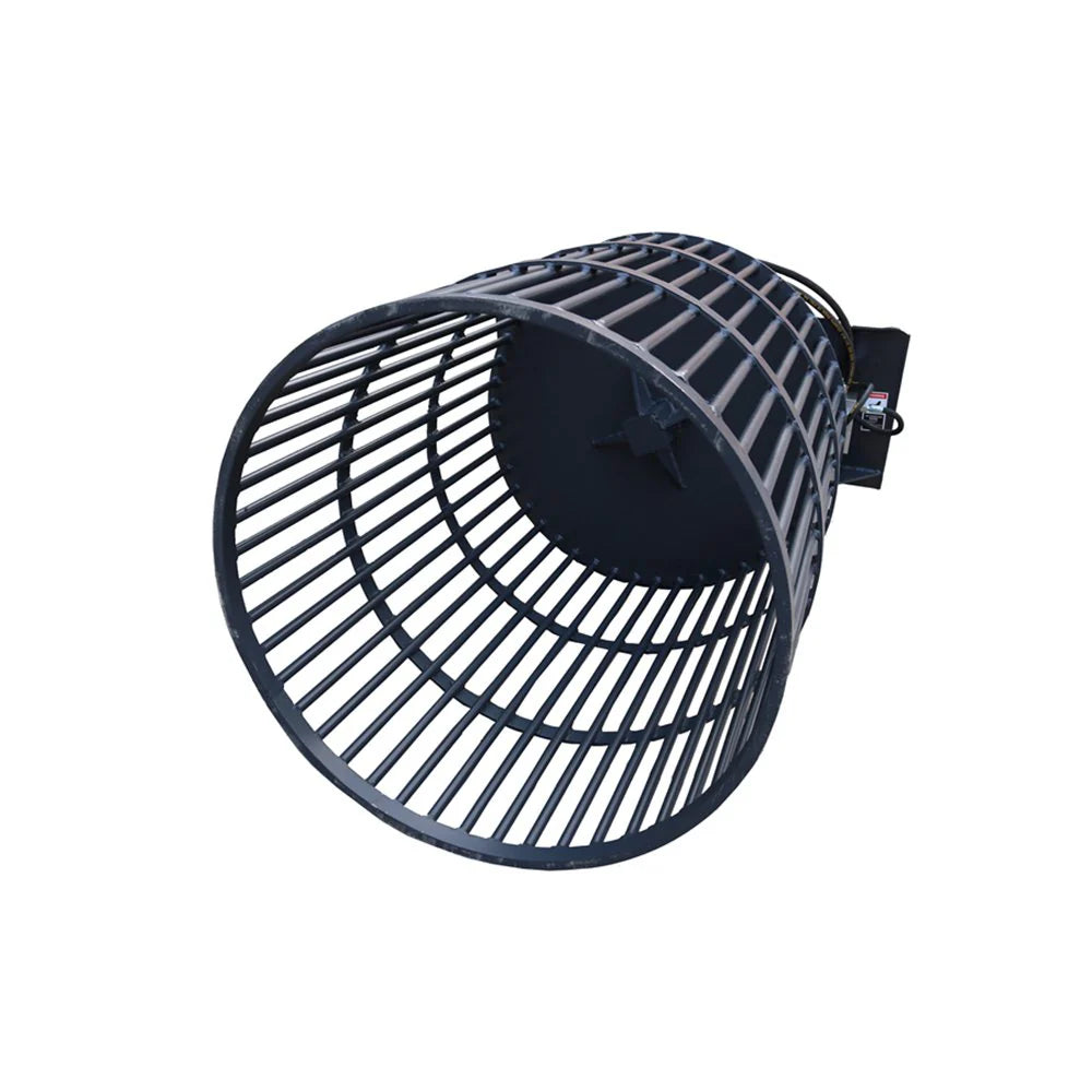 Landy Attachments Rotary Rock Picker | Diameter Drums 30" & 36" | 21-26 GPM | For Skid Steers