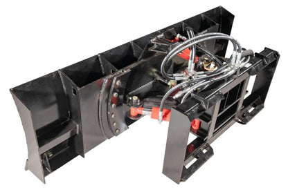 McLaren Industries 6-Way Dozer Blade with Power Tilt | Model 60X406X76, 60X406X84 & 60X406X96 | Width 76" - 96" | 15-25 GPM | For Skid Steer & Loaders