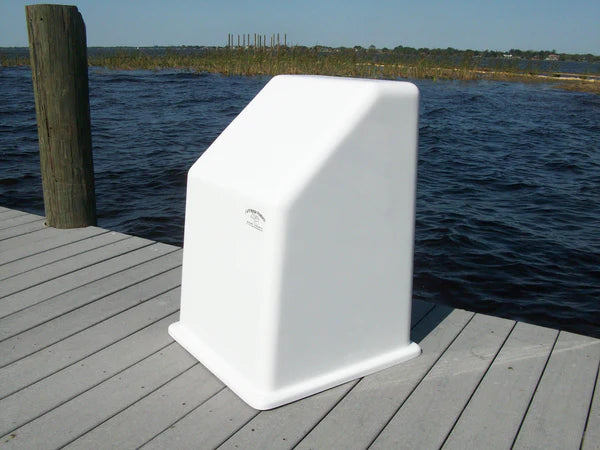 RIO MARINE CUSTOMS | Fiberglass Boat Console | Model CMCC04 | 23" W x 30" H x 22" D | Nida-Core Reinforced | For 15' to 18' Feet Boats