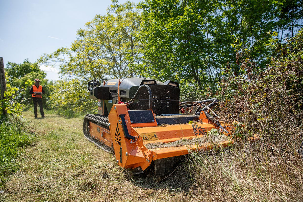 FAE Remote-Controlled Tracked Carrier | Model RCU45 | 44 HP | For Forestry Mulching