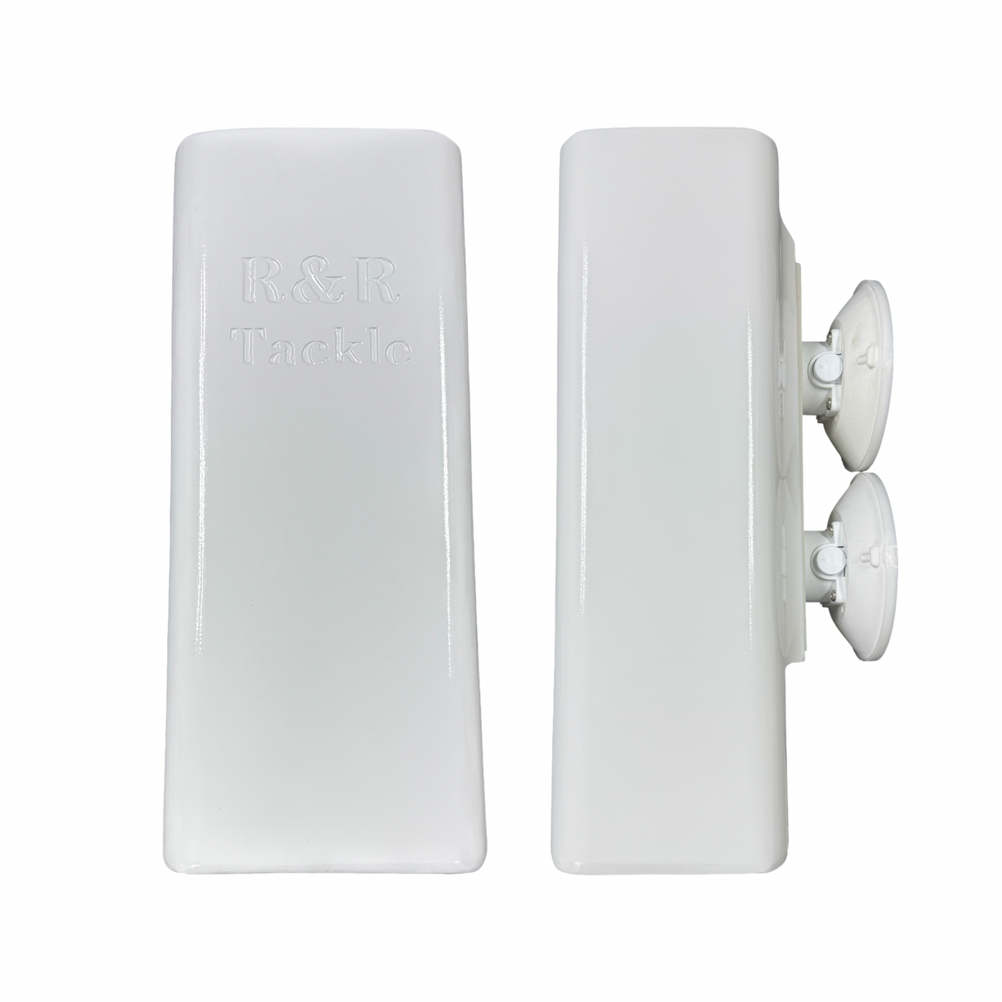 R&R Tackle Co. Bait Tube System | Small, Medium & Large Sizes | Multiple Mounting Options | Tangle-Free Live Bait Storage