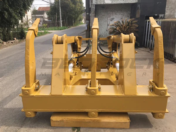 Bedrock Attachments Heavy-Duty 2BBL MS Ripper | Model BR08 | Width: 86.6" | Weight: 3.45 Ton | For Bulldozer