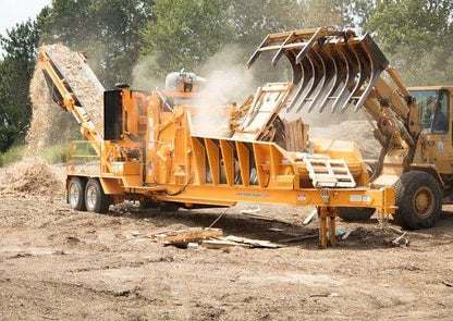 2025 Bandit The Beast Horizontal Grinder | Model 2460XP - Track & Towable | Width 102" inches | Bandit Control Panel