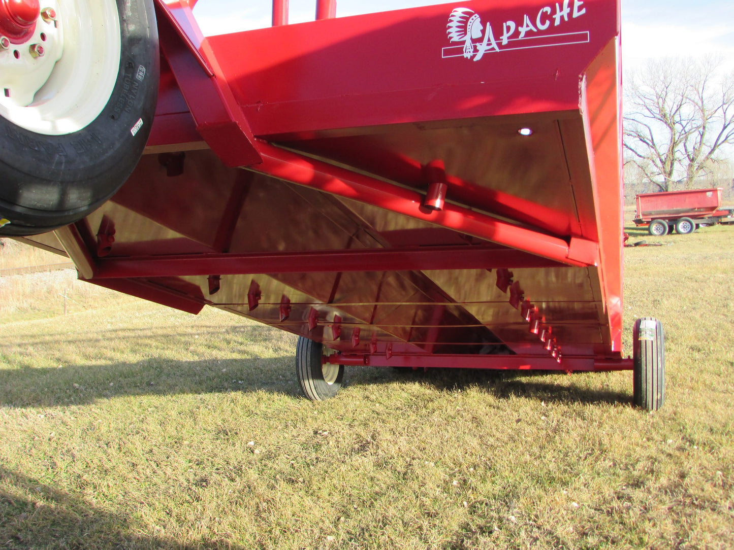 Apache Equipment 20' Narrow Feeder Wagon | Length 20' | Single‑Axle | For Livestock Feeding