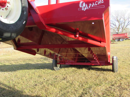 Apache Equipment 20' Narrow Feeder Wagon | Length 20' | Single‑Axle | For Livestock Feeding