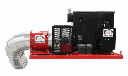 Buffalo Turbine Debris Blower | Model BT-V8DB | Width 48" | Length 96" | Turbine Size 24" | V8 Gasoline Engine | Skid Type
