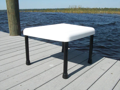 RIO MARINE CUSTOMS | Rough Water Casting Platform | Model RWCP01 | 20" D x 18" (Front) x 23" (Rear) x 15" H | Durable and Stable Fishing