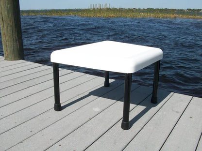 RIO MARINE CUSTOMS | Rough Water Casting Platform | Model RWCP01 | 20" D x 18" (Front) x 23" (Rear) x 15" H | Durable and Stable Fishing