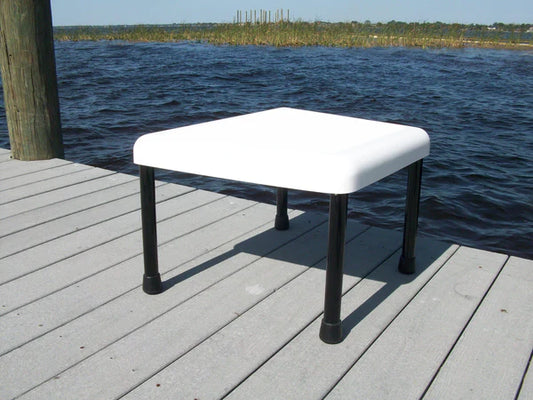 RIO MARINE CUSTOMS | Rough Water Casting Platform | Model RWCP01 | 20" D x 18" (Front) x 23" (Rear) x 15" H | Durable and Stable Fishing