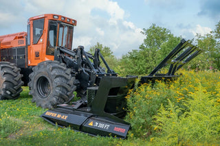 Brush Wolf Brush Cutter | Model  144 Super M-AX | Cutting Width 144" inches | Hydraulic Flow Range 42-58 GPM |	For Tractors