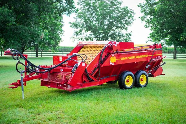 Lewis Brothers Chicken Housekeeper No-Dump | Models HK Series | Width 69 Inch | 135 To 175 Cu Ft Capacity | Horsepower 60 HP PTO | For Tractor