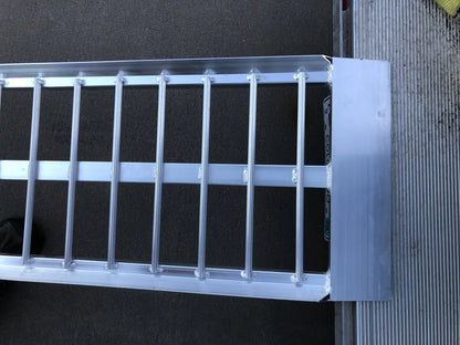 Black Widow Aluminum ATV UTV Trailer Ramps | Model S-4816-2000-2 | Size 4' L x 15.25" W | Capacity 2,000 lb | Horsepower 4 To 90+ HP | For ATV & UTV Loading