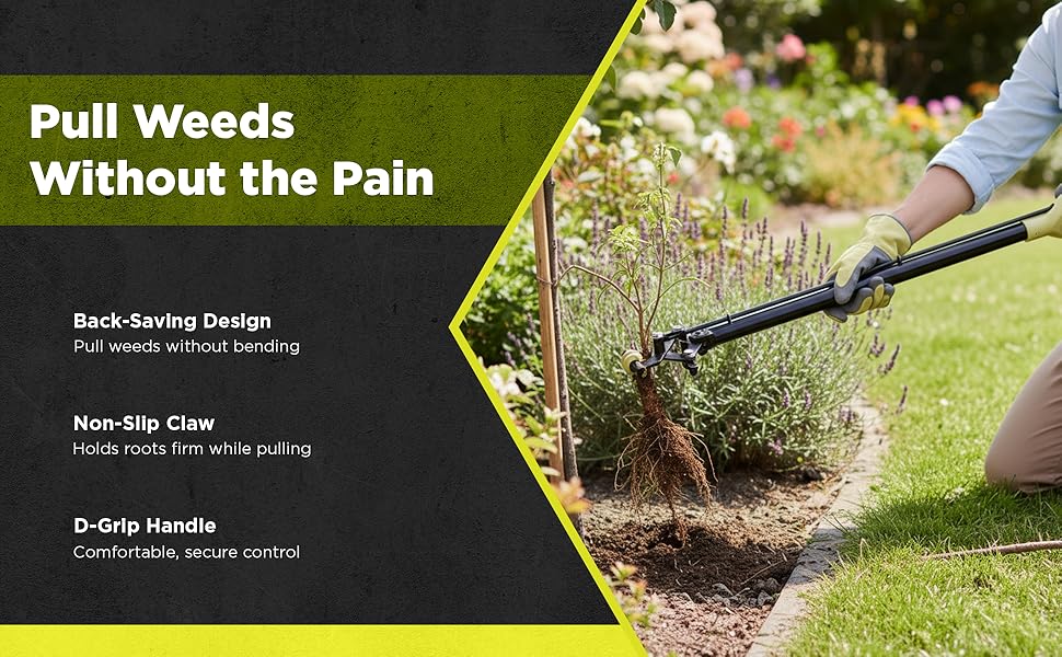 Brush Grubber™ Handy Grubber | Model BG‑14 | Handle Length 18" Extended Reach