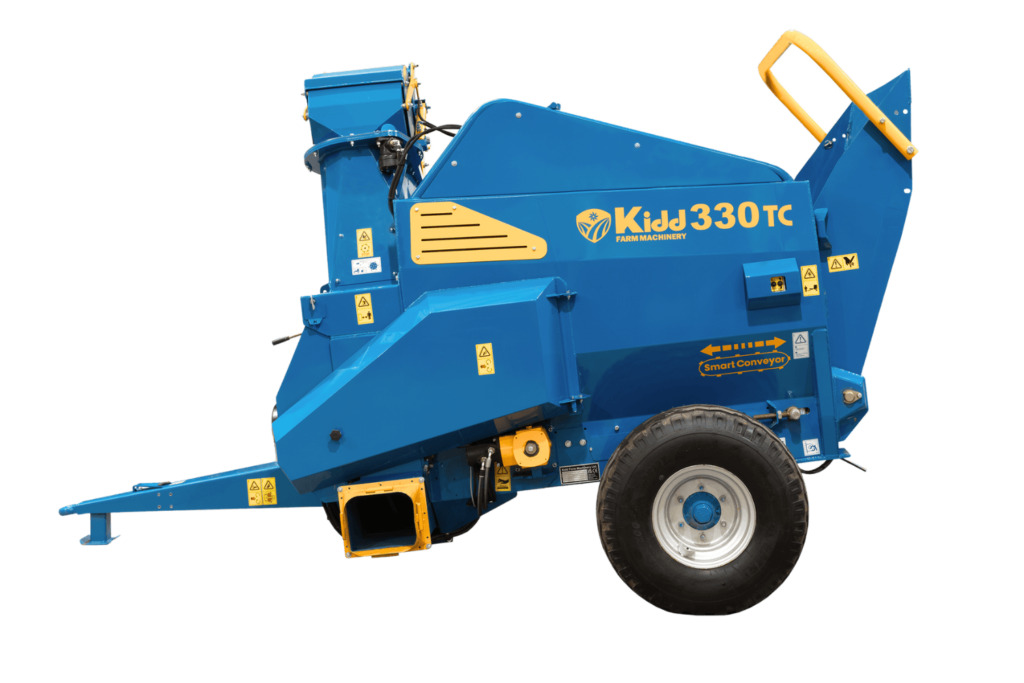Kidd Bale Shredder | Model 330TC | Width 81" | 9-16 GPM | 80 HP | For Tractors, Skid Steers & Loaders
