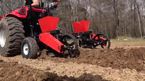 Field Tuff 3-Point Corn and Bean Planter – 2-Row with Adjustable Row Width | Horsepower 25–45 HP | For Tractors