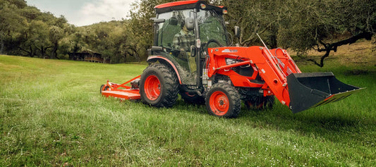 KIOTI | Hydrostatic Tractor with Loader | CK4020 | 54.5" Width | 39.6 HP | For Compact Agricultural and Landscaping Tasks