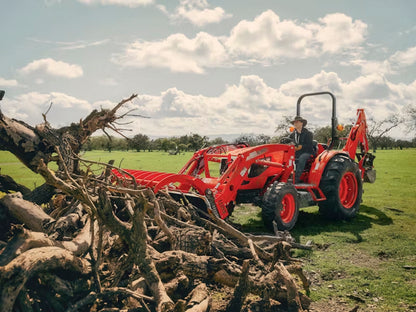 KIOTI | Manual Tractor with Loader | DK5020 | 62.8" Width | 50.3 HP | For Agricultural and Landscaping Tasks