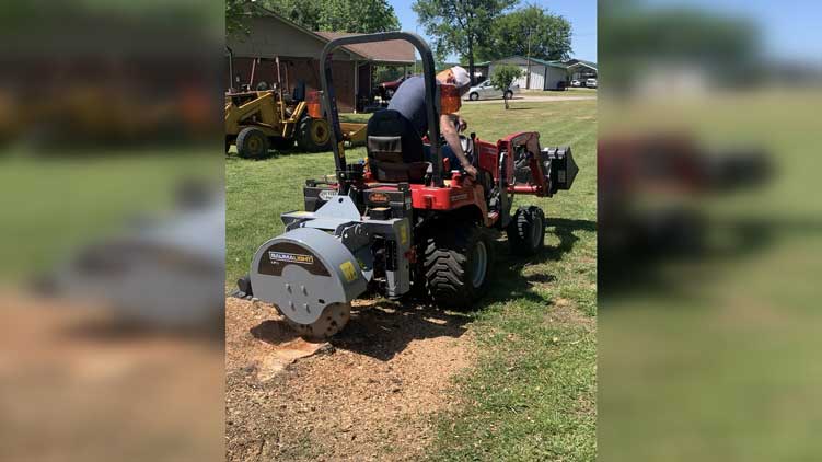 Baumalight 3-Point Hitch Stump Grinder | Model 1P24 | Rotor Size 24" | Horsepower 20 To 45 HP | For Tractors