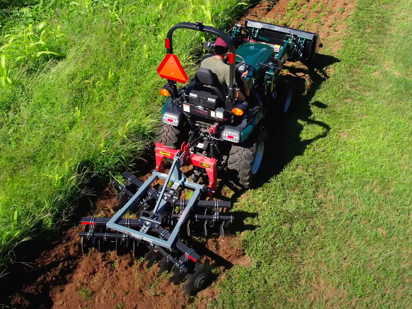 Dirt Dog 3-Point Lift Tandem Disc Harrow | Model 300 Series | Overall Width 78", 96" & 118" inches | Horsepower 45-95 HP | For Tractors