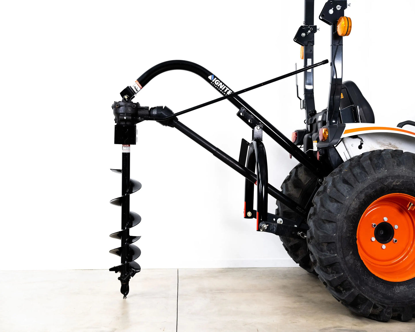 Ignite Attachments 3-Point Auger & Post Hole Digger | 6"/9"/12" Bits | Up to 12-Inch Diameter | 20-45 HP | For Tractors