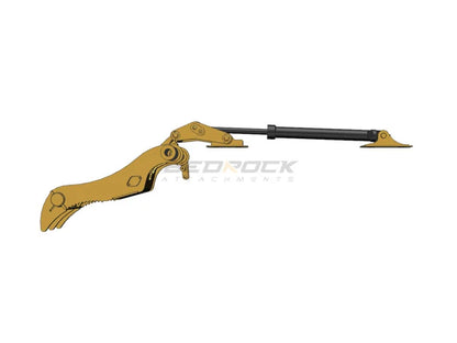 Bedrock Attachments Pin Grabber Thumb | Model EPT65-PG3T30 | Width 23.6" | Pin Size 65mm | 3 Teeth | Machine Size 12-15 Ton | For Excavators