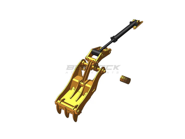 Bedrock Attachments Pin-On Thumb | Model EPT65-PO3T30 | Width 27.6" | Pin Size 65mm | 3 Teeth | Machine Size 12-15 Ton | For Excavators