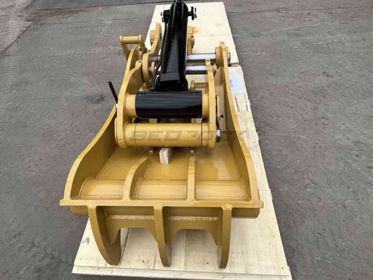 Bedrock Attachments Pin-On Thumb | Model ET100-PO3T42 | Width 43.3" | Pin Size 100mm | 3 Teeth | Machine Size 30-36 Ton | For Excavators