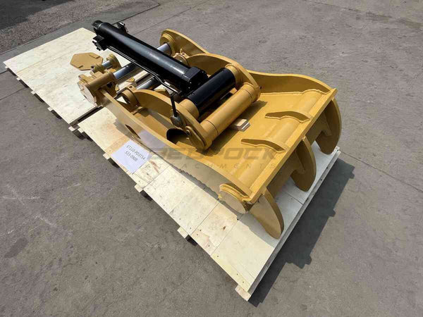 Bedrock Attachments Pin-On Thumb | Model ET110-PO3T54 | Width 43.3" | Pin Size 110mm | 3 Teeth | Machine Size 45-50 Ton | For Excavators